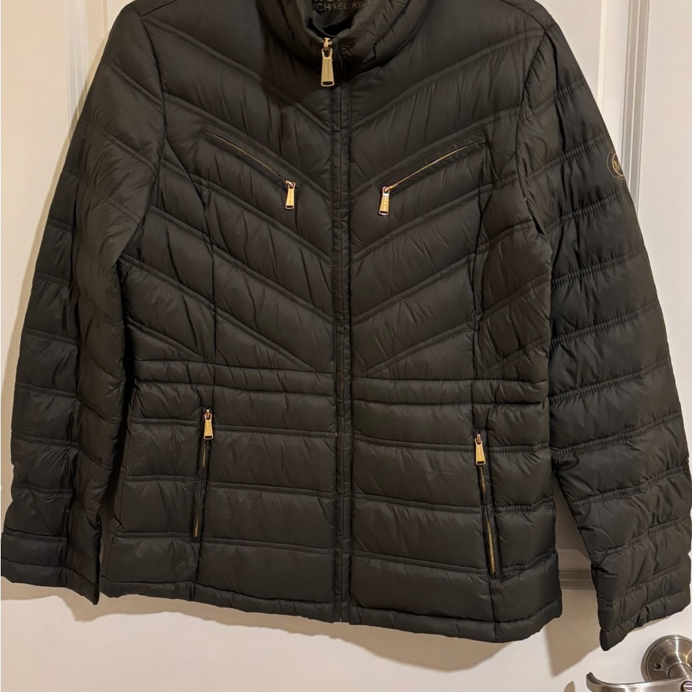 Olive Quilted Women's Jacket
